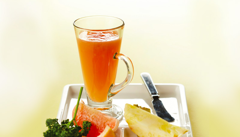 Glass of Grapefruit Pineapple Juice